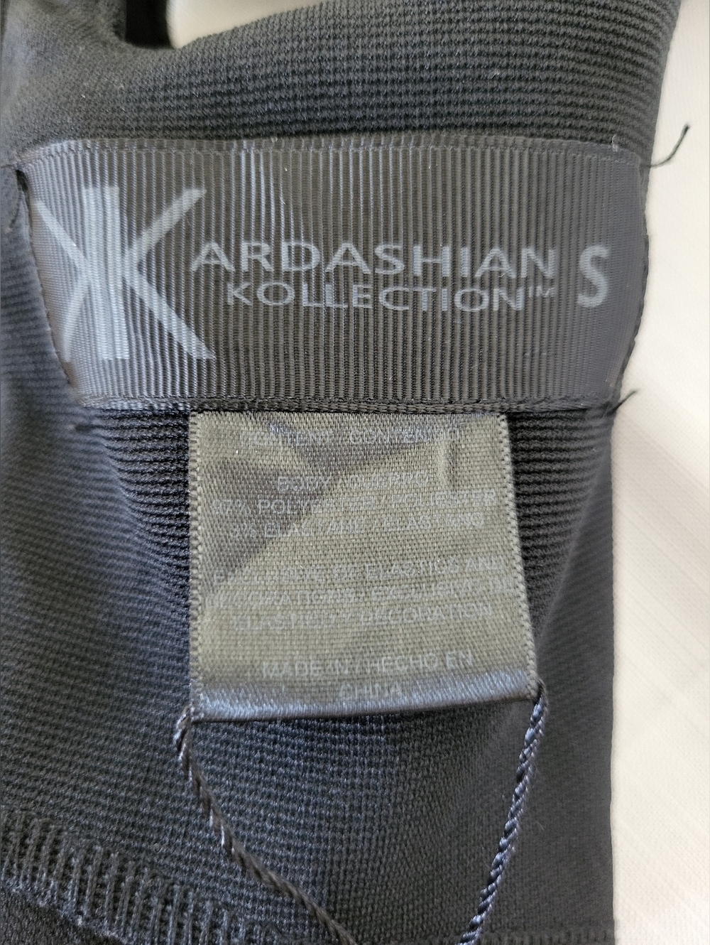 Kardashian Kollection Black Cutout Mini Sheath Dress, Size Small - Picture 5 of 5